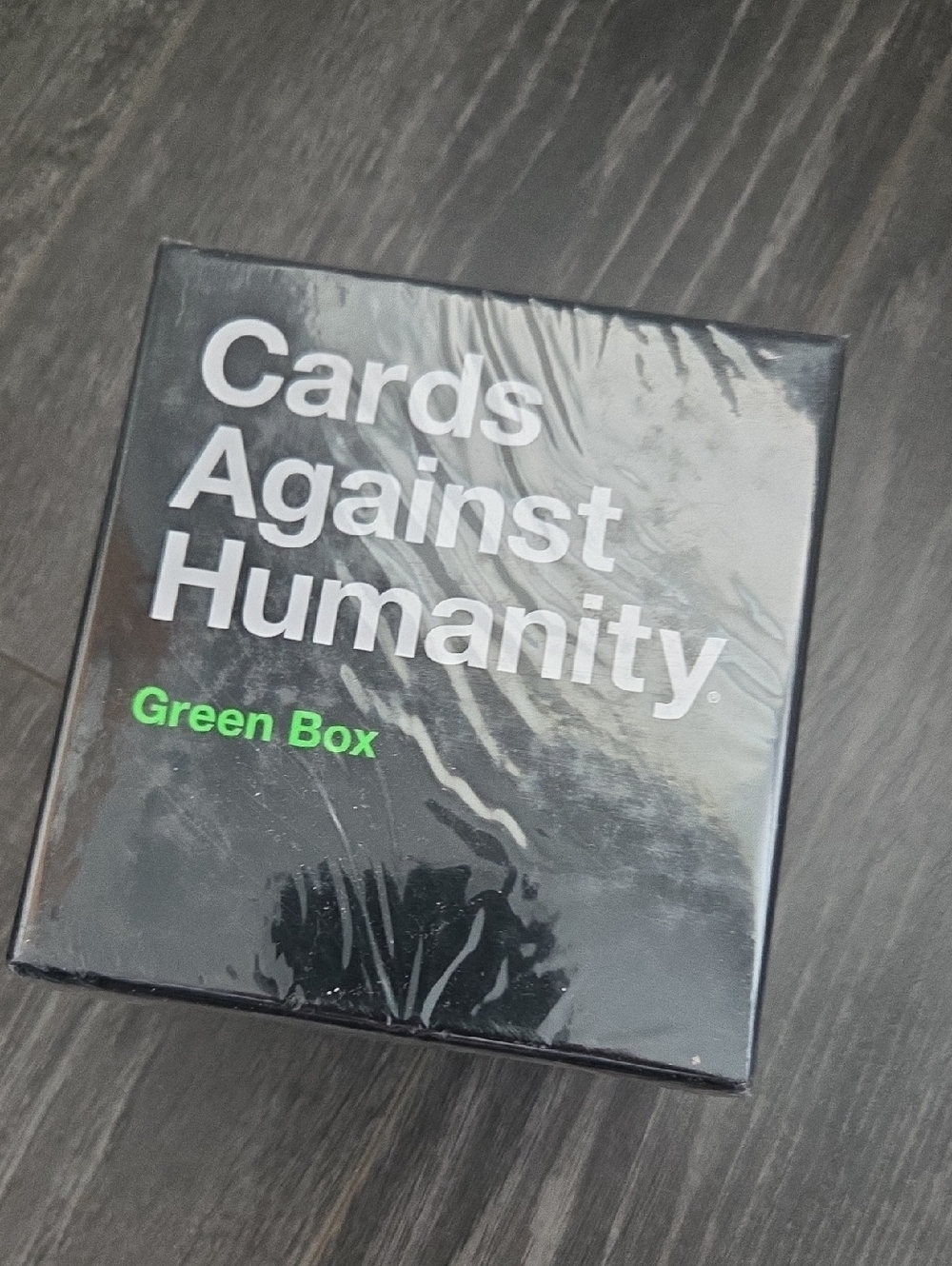Cards Against Humanity Green Box